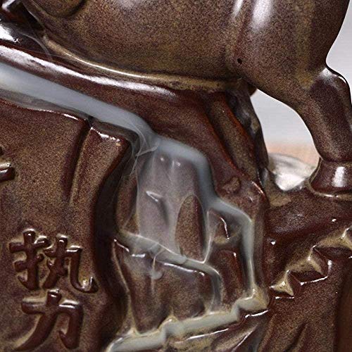 Byrhgood El Ganado TWGDH lingote de Oro incensario decoración casera Creativa Carta Titular de impresión Incienso Quemador de Incienso de Reflujo