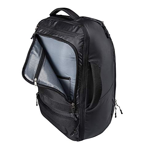 Cabin Max Ottawa - Mochila de Viaje Ligera de 55x35x20 cm - 35 litros de Capacidad Interna y Pesa 1,3 kg - Bolsa de Mano para Equipaje de Cabina Flybe Airlines (Negro)