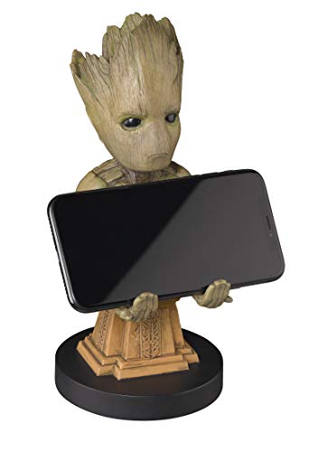 Cable guy Groot, soporte de sujeción o carga para mando de consola y/o smartphone de tu personaje favorito con licencia de Marvel Avengers Infinity War. Producto con licencia oficial. Exquisite Gaming