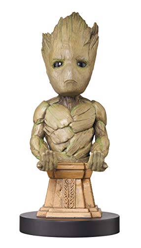 Cable guy Groot, soporte de sujeción o carga para mando de consola y/o smartphone de tu personaje favorito con licencia de Marvel Avengers Infinity War. Producto con licencia oficial. Exquisite Gaming