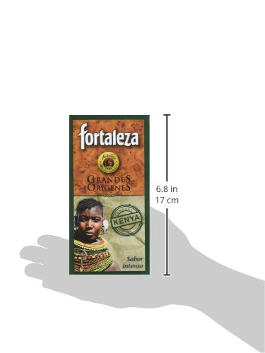 Café Fortaleza Café Molido Grandes Orígenes Kenya - 250 gr - [Pack de 4]