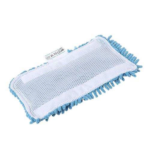 CAIM Cabezas De Fregona Lavable Vapor de Repuesto for trapeadores paño de Limpieza de Microfibra de ratón hogar Compatible con Negro & Decker Reemplazo