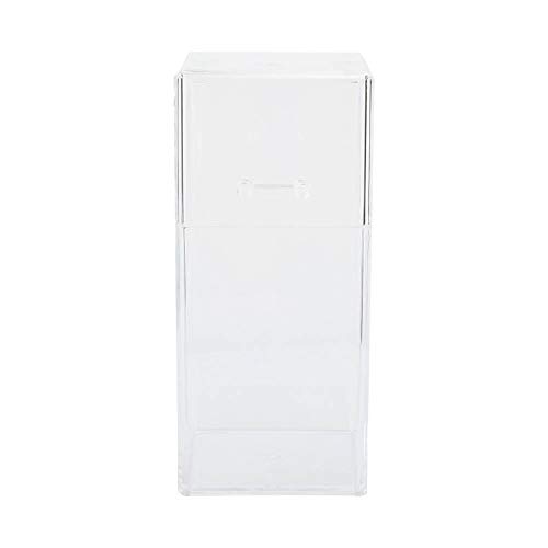 Caja de almacenamiento, práctico y reflexivo, resistente al agua y al polvo, fácil de cargar y descargar, soporte de cosméticos, tienda de salón para el hogar(Acrylic storage tube)