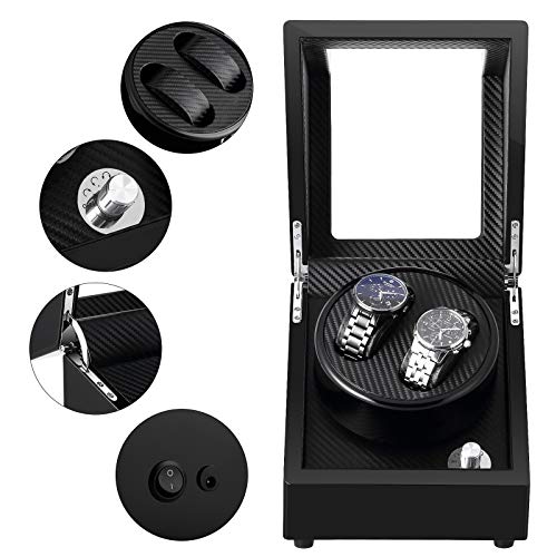 Caja giratoria para Relojes automatico Watch Winder Madera de Reloj de Pulsera