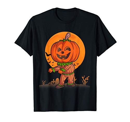 Calabaza Disfraces de Halloween para hombres mujeres niños Camiseta