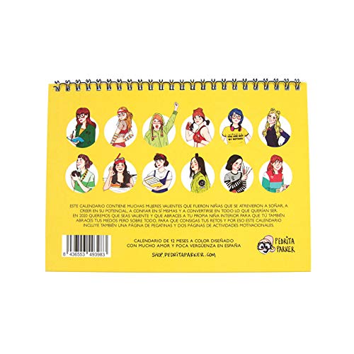 Calendario de mesa 2020 - Pedrita Parker