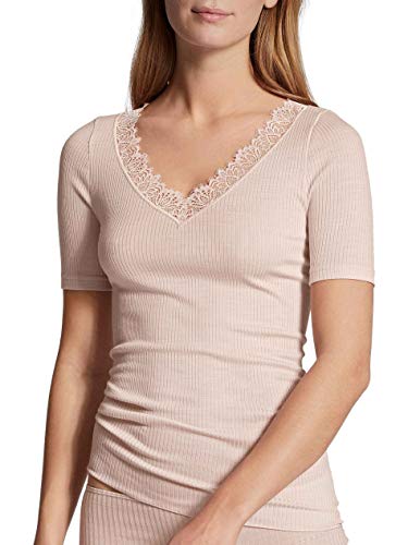 Calida Silky Wool Joy Ropa Interior, Almendra cremosa, L para Mujer