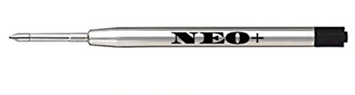 Calidad para bolígrafo de metal Bolígrafo de gel, baratas pero duraderas, 5 unidades, punta media, tinta negra. Encaja Parker bolígrafo demasiado. G2 estilo recambio, fabricado en Alemania, 5 x TINTA DE GEL NEGRA