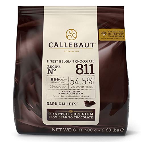 Callebaut Cobertura Chocolate Negra 400g.