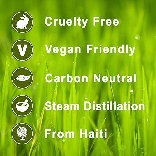 Calmer Solutions Vetiver 100% Aceite De Aromaterapia Esencial Puro 10ml