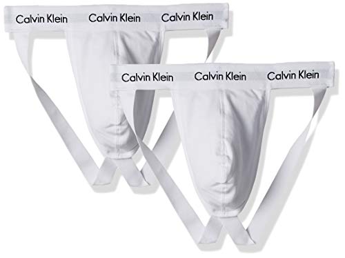 Calvin Klein 000NB1354A Bóxer, Blanco (White 100), M para Hombre
