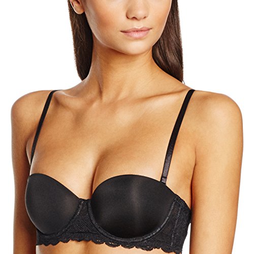 Calvin Klein 000qf1437e, Ropa Interior Deportiva para Mujer, Negro (001), (Talla del fabricante: 0D30)