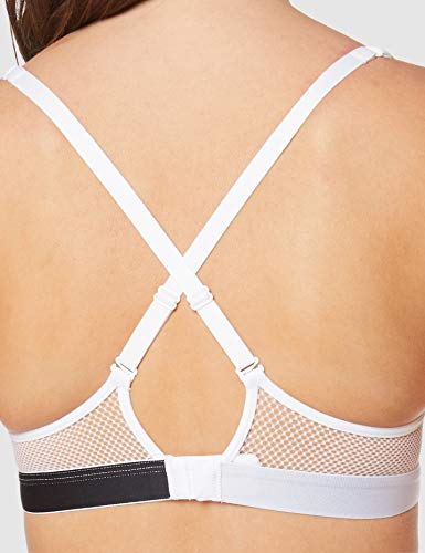 Calvin Klein 000qf1777a Push-up, Blanco (Bianco), 60B (Talla del Fabricante: Small) para Mujer