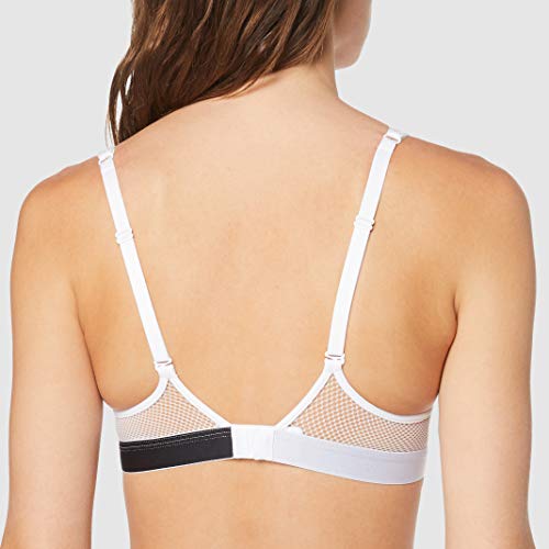 Calvin Klein 000qf1777a Push-up, Blanco (Bianco), 60B (Talla del Fabricante: Small) para Mujer