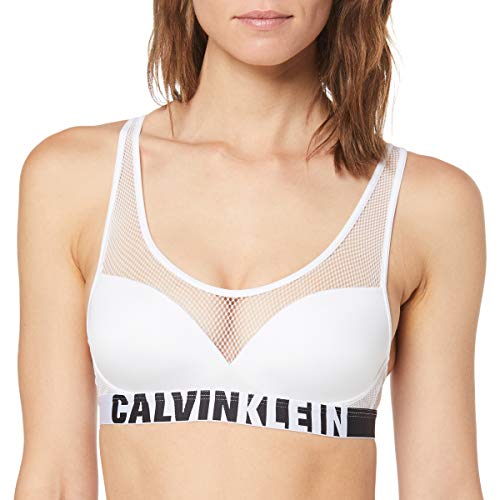 Calvin Klein 000qf1777a Push-up, Blanco (Bianco), 60B (Talla del Fabricante: Small) para Mujer