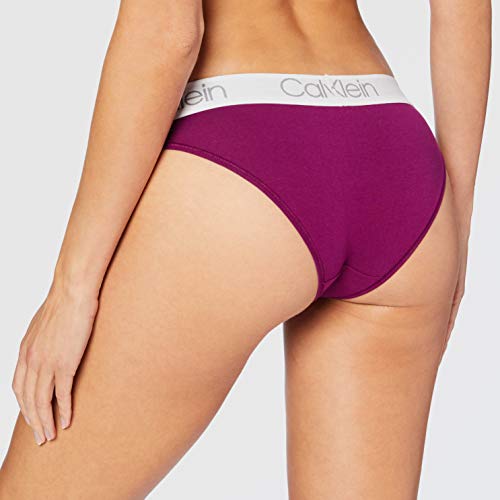 Calvin Klein Braguita de Bikini, Morado (Loyal LY7), (Talla del Fabricante: Medium) para Mujer