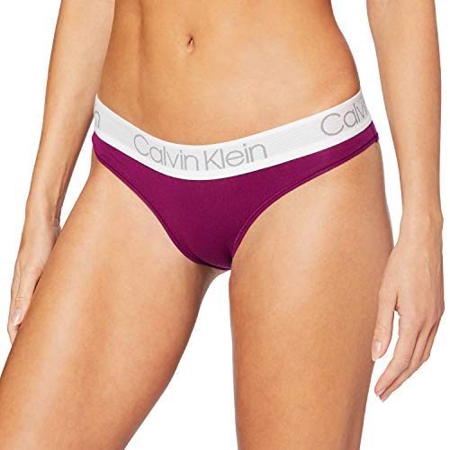 Calvin Klein Braguita de Bikini, Morado (Loyal LY7), (Talla del Fabricante: Medium) para Mujer