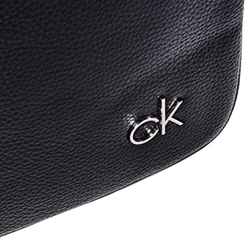 Calvin Klein CK DIRECT MINI FLAT CROSSOVERHombreShoppers y bolsos de hombroNegro (Black) 2x20x16 centimeters (B x H x T)