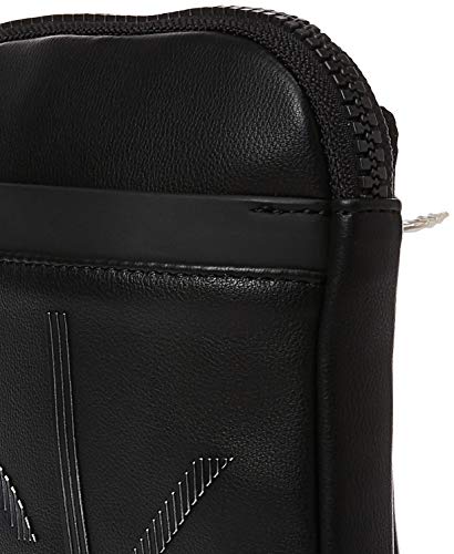 Calvin Klein CK UP MINI REPORTERHombreShoppers y bolsos de hombroNegro (Black) 2x18x17 centimeters (B x H x T)