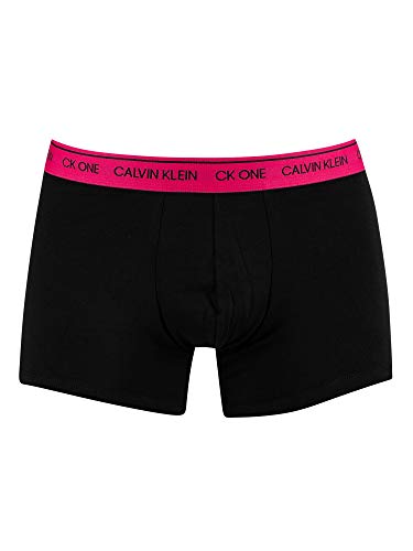 Calvin Klein de los Hombres Pack de 2 baúles CK One, Negro, S