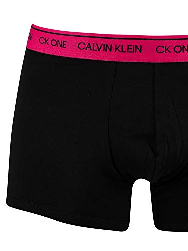 Calvin Klein de los Hombres Pack de 2 baúles CK One, Negro, S