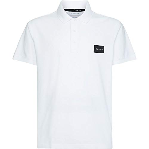 Calvin Klein K MW K10K105256 Polo para hombre YBS White blanco L