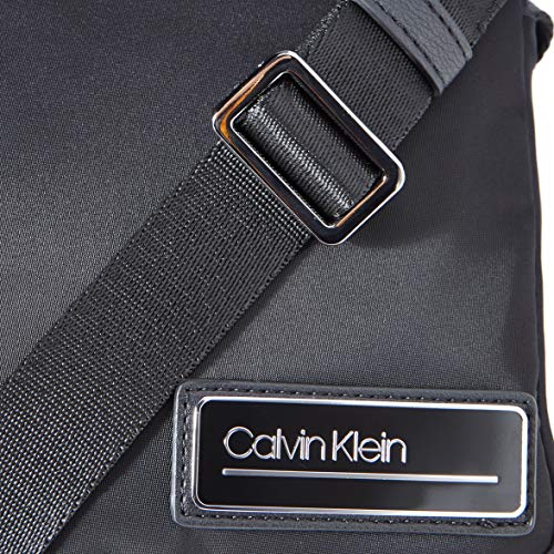 Calvin Klein PRIMARY MINI REPORTERHombreShoppers y bolsos de hombroNegro (Black) 5x22x19 centimeters (B x H x T)
