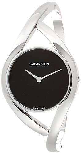 Calvin Klein Reloj Analógico para Mujer de Cuarzo con Correa en Acero Inoxidable K8U2M111