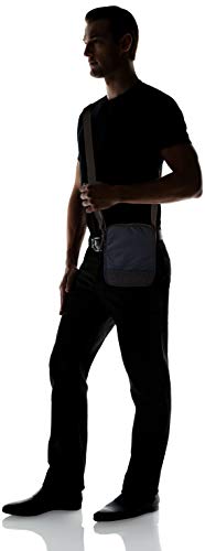 Calvin Klein - Shadow Mini Reporter, Shoppers y bolsos de hombro Hombre, Negro (Navy), 4x20x16 cm (B x H T)