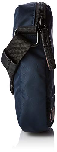 Calvin Klein - Shadow Mini Reporter, Shoppers y bolsos de hombro Hombre, Negro (Navy), 4x20x16 cm (B x H T)