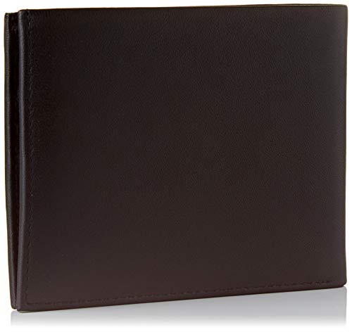 Calvin Klein - Smooth W Plaque 5 CC Coin, Monederos Hombre, Negro (Black), 0.1x0.1x0.1 cm (B x H T)