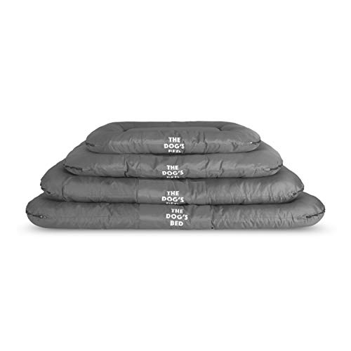 Cama de perro The Dog's Bed, Premium impermeable para perro, gran ZZZZZ 100 x 70 cm, cremalleras YKK resistente, funda lavable y duradera