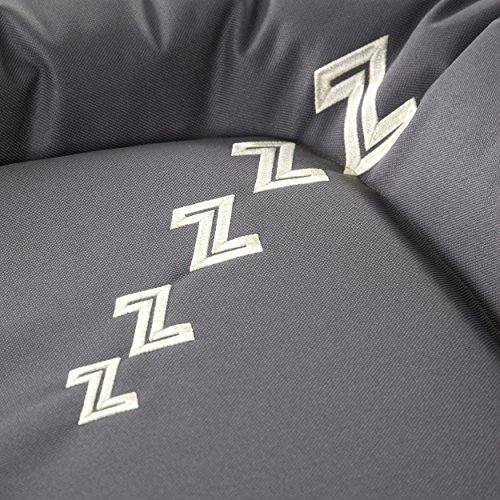 Cama de perro The Dog's Bed, Premium impermeable para perro, gran ZZZZZ 100 x 70 cm, cremalleras YKK resistente, funda lavable y duradera