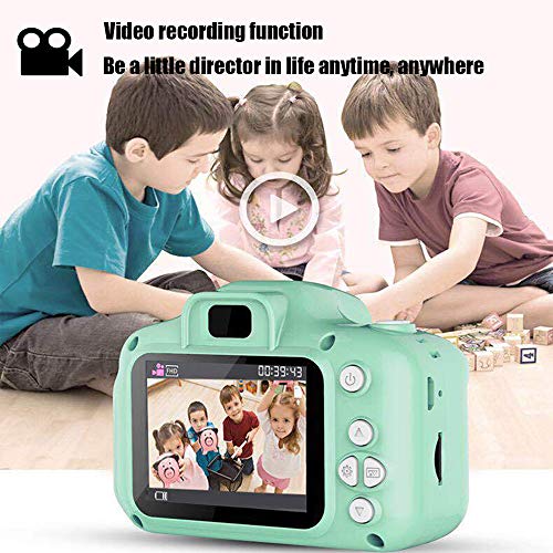 Cámara para Niños, Infantil Cámara de Fotos Digital con 32GB Tarjeta de Memoria, Videocámaras Juguetes, Fotos de 8 Megapíxeles, Pantalla de 2.0 Pulgadas, Niños y Niñas Cumpleaños Regalo (Azul)