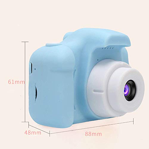 Cámara para Niños, Infantil Cámara de Fotos Digital con 32GB Tarjeta de Memoria, Videocámaras Juguetes, Fotos de 8 Megapíxeles, Pantalla de 2.0 Pulgadas, Niños y Niñas Cumpleaños Regalo (Azul)