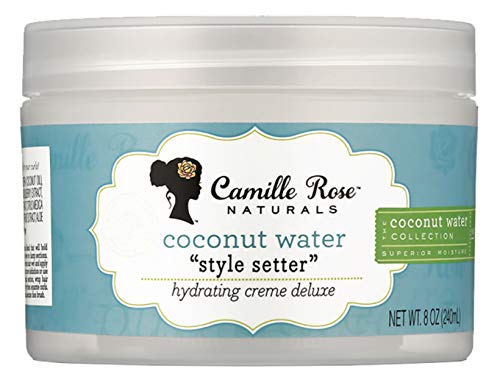 Camille Rose Tratamiento para el cabello penetrante de agua de coco con ajuste de estilo