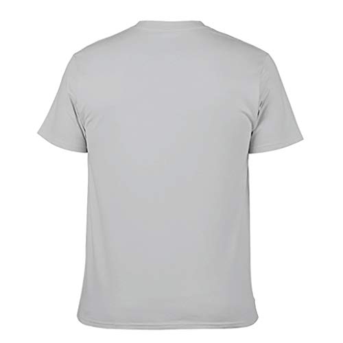 Camiseta de algodón con diseño de Jack The King of Halloween, color gris plateado