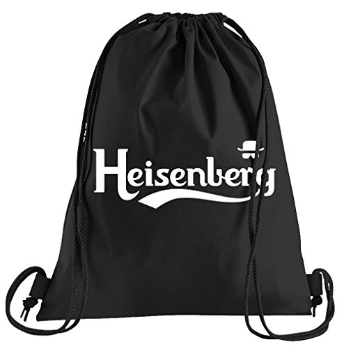 Camiseta de People Heisenberg Ale Beer Bolsa de Deporte – Serigrafiado Bolsa – Una Bonita Funda Bolsa De Deporte con Bordados, Color Negro, tamaño Talla única