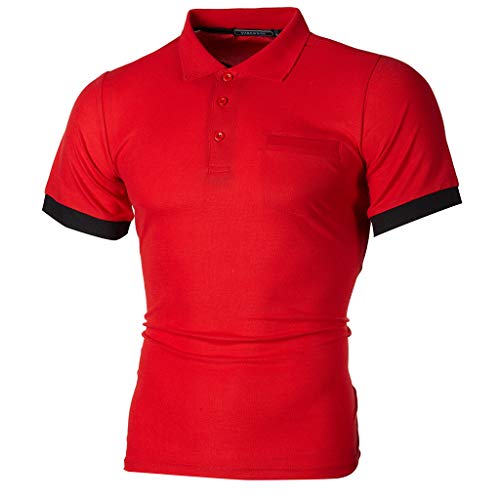 Camiseta Manga Corta Hombre, Pack de 5