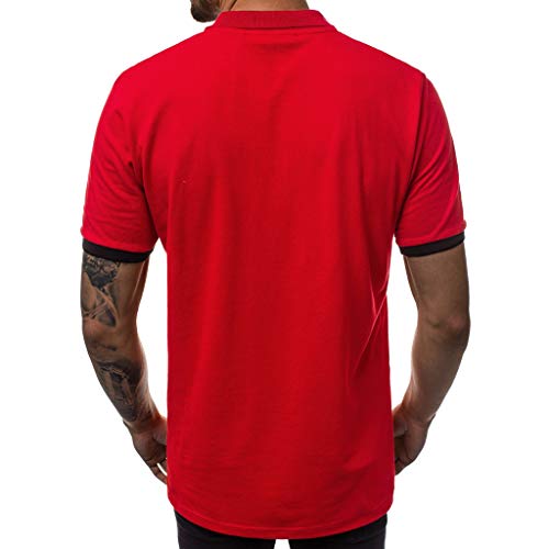 Camiseta Manga Corta Hombre, Pack de 5
