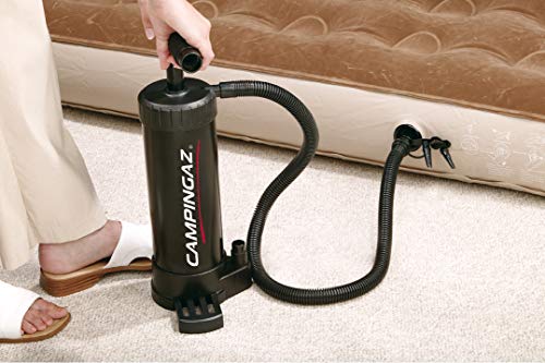 Campingaz Inflador, Luftpumpe Dual Action Hand Pump, Negro