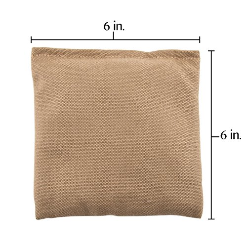 Can 't stop Party Supplies Set de 8 Reglamento tamaño 6 "x 6" grano de Cornhole bolsas – elegir su color, Gris y rojo