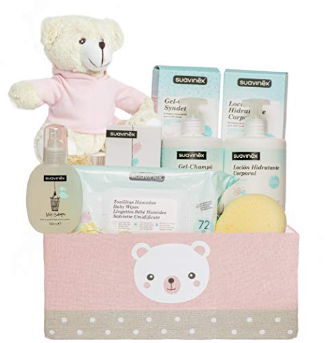 Canastilla Bebé Suavinex Beautiful Baby (Rosa)