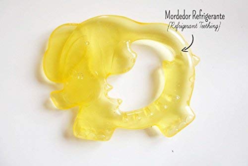 Canastilla Ecológica con Cosméticos de Caléndula, un Cupcake (Babero+ Calcetines en Algodón), Esponja natural, Mordedor Refrigerante, 2 Flores hechas con Calcetines | Para Niñas