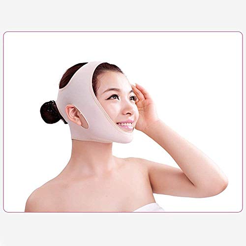 Cara Ultrafina Vendaje Facial Fijo V Mascarilla Facial Lifting Reafirmante Anti-flacidez,M