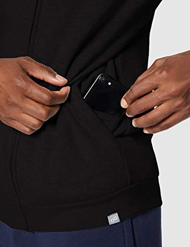 CARE OF by PUMA Chaqueta deportiva de manga larga con forro y cremallera para hombre, Negro (Black), M, Label: M