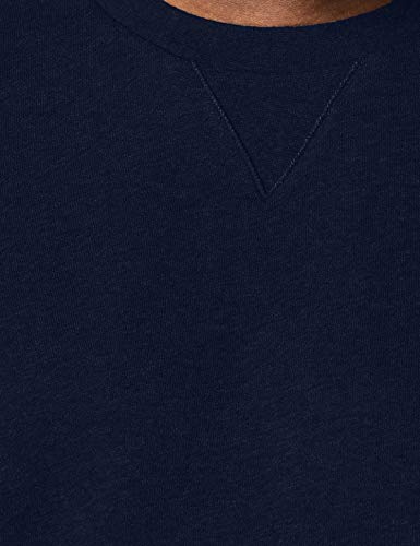 CARE OF by PUMA Sudadera de manga larga con cuello redondo para hombre, Azul (Blue), L, Label: L