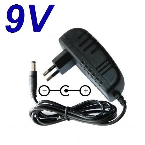 CARGADOR ESP ® Cargador Corriente 9V Compatible con Reemplazo Bicicleta Eliptica Kettler Calypso 400 Crosstrainer Recambio Replacement