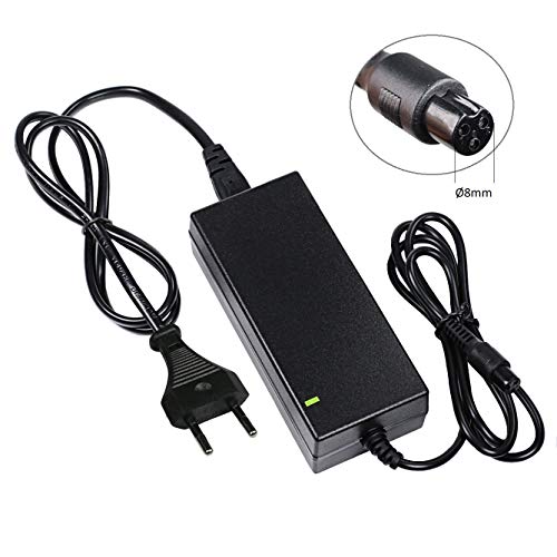 CARGADOR HOVERBOARD 42V 2A CON CONECTOR 3 PINES 8mm. NO CONFUNDIR CON OTRO SIMILAR PERO DE MAYOR TAMAÑO