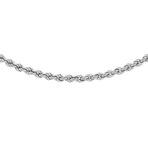 Carissima Gold Collar de mujer con oro blano de 9 K (375), 61 cm